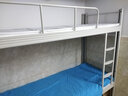 埔盾上下铺双层床公寓铁艺员工宿舍学生铁架床工地高低床寝室铁床双人 90配套棕垫单片3CM/单拍不发 加厚款 实拍图