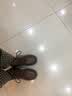 SIPUWANG 马丁靴女秋冬加绒保暖女靴英伦风机车中筒靴女舒适百搭靴子女 ZM21174棕色单里 37 实拍图