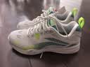 李宁（LI-NING）乒乓球鞋羽毛球鞋鹰眼2.0国家队比赛训练鞋 标准白/浅水蓝 37  实拍图