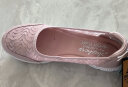 斯凯奇（Skechers）夏季新款女鞋舒适单鞋浅口通勤平底鞋透气一脚蹬100686-MVE 晒单实拍图