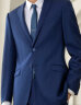 威可多（VICUTU）男士西装套装上衣轻正装修身纯羊毛职业西服外套男VRS99312898T 蓝色， 尺码偏小建议选大一码 180/100B 实拍图