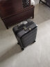 小米轻商务行李箱20英寸拉杆箱可登机箱出差旅行箱前开盖密码箱灰色 实拍图