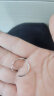 末言雨（MOYANYU）925银戒指女素圈轻奢高级感精致素戒小众设计食指气质指环银饰 莫比乌斯戒指 晒单实拍图
