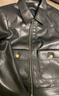 太平鸟女装短外套PU皮衣女秋装时尚高级感翻领旷野美拉德 咖色 S 实拍图