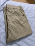 JEEP SPIRIT休闲裤男夏季新款小脚裤男士商务透气冰丝裤弹力速干九分裤子 灰绿色 34 实拍图