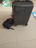 稻草人行李箱男女拉杆箱旅行箱登机箱大容量出差高颜值耐磨密码箱皮箱子 银灰色24英寸 实拍图