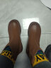 天美意冬商场同款复古英伦时装靴女靴BH201DD3 棕色（绒里） 40 晒单实拍图