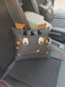 翰静 四季通用汽车座套全包围小车卡通汽车坐垫座椅套适用于 卡通酒红色 丰田锐放威兰达亚洲龙雷凌陆放 实拍图