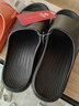 洁丽雅（Grace）凉拖鞋浴室男士女士四季夏天居家居防滑拖鞋男季防臭家用 女款橘色 38-39码【适合37-38码】 实拍图