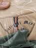 皮尔卡丹（pierre cardin）【易穿搭】美式短袖男商务高端t恤男常规袖休闲大马标带领中年 卡其色+绿色 XL 52/175 适合140-160斤 实拍图