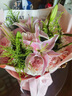 馨仪鲜花速递玫瑰向日葵康乃馨花束生日礼物全国同城配送 百合粉玫瑰混搭 实拍图