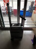 Airwheel爱尔威电动行李箱可骑行拉杆登机箱铝框可坐智能代步旅行箱男女 20英寸豪华版-银 实拍图