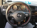 奥迈尔 大众真皮手缝方向盘套新探岳途昂途岳朗逸高尔夫7速腾凌渡宝来POLO迈腾帕萨特途观L把套改装 黑色红线两侧打孔 高尔夫专用 实拍图