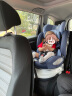 法雷曼儿童安全座椅汽车0-12岁360度旋转车载婴儿宝宝坐躺ISOFIX支撑腿 海洋蓝 实拍图