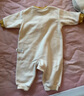 巴拉巴拉童装宝宝连体衣冬装新生儿哈衣婴儿包屁衣加绒萌男童女童婴童衣服 冷蛾黄30902 73cm 实拍图