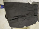 颂乐牛【两条装】秋冬季厚款休闲裤男潮流简约九分速干束脚裤 NSB-SA154黑色+灰色 (共两条) 4XL (200斤) 实拍图