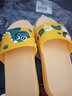 安尚芬踩屎感凉拖鞋女士室内外卡通可爱EVA舒适软底夏季防滑一字拖男款 粉色【卡通熊】 36-37 适合35-36 实拍图