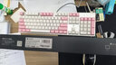 黑峡谷（Hyeku）GK715有线背光机械键盘 104键全尺寸游戏电竞游戏键盘吃鸡全键无冲全键热插拔凯华BOX轴白粉 红轴 实拍图