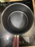 炊大皇（COOKER KING） 溢彩不粘奶锅不易糊底泡面锅煮奶锅宝宝婴儿辅食锅热牛奶小奶锅 溢彩奶锅（带蒸屉） 16cm 实拍图