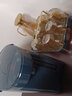 格娜斯（CRISTALGLASS）水杯家用套装高级感轻奢喝茶玻璃水杯子带把客厅待客一套凉壶杯具 琥珀6只+金杯架+蓝托盘+壶 实拍图
