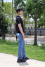 Calvin KleinJeans四季款男士休闲通勤简约ck合体版微弹洗水牛仔裤J325694 1AA-牛仔浅蓝 31 实拍图