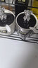陶小白调料盒调料器皿套装银色厨房陶瓷盐罐调料油盐酱醋瓶罐组合装 银白色调料器皿套装【8件套】 实拍图