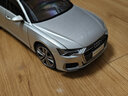 跃纪生（YUEJISHENG）原厂一汽大众新款 1:18 A6合金模型2019车模 仿真车模汽车模型 2019款 奥迪A6L 白金色 实拍图
