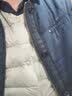 MUJI 男式 便携式 无领羽绒夹克男款 男士羽绒服冬季款 保暖 浅灰棕色2A L 实拍图