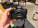 佳能（Canon）EOS R50 微单半画幅相机 r50小巧便携 Vlog拍摄直播相机 4K短视频 R50黑色 RF-S18-45套机 套餐一【含64G内存卡~送豪华摄影大礼包】 实拍图