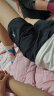 特步（XTEP）儿童童装中性夏季短裤轻薄梭织运动五分裤 正黑色(9262) 160cm 实拍图