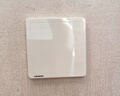 西门子（SIEMENS） 开关插座面板 墙壁大板二三插暗装 致典系列雅白色 空白面板 实拍图