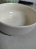 亿嘉（IJARL）日式陶瓷餐具小汤碗饭碗6英寸面碗家用碗沙拉碗北欧 印象白色 实拍图