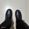 堡度驰冬季男士棉鞋羊毛羊皮毛一体棉皮鞋加绒加厚保暖东北男鞋 黑色 43 实拍图