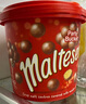 麦提莎（Maltesers）麦丽素原装进口麦芽脆心牛奶巧克力豆桶装女神节礼物儿童生日零食 麦提莎巧克力465g*3桶 实拍图
