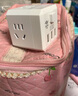 欧普 防雷PDU机柜插座 机房电源氮化镓超级快充插排过载8位10A2500W插接线板工程USB排插 可定制非国标 8位双断开关黑 1.5平方2.8米 实拍图