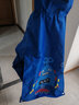 柠檬宝宝儿童卡通雨衣男女童小学雨披斗篷式雨具亲子款带包位收纳袋雨衣 蓝色机器人 L【建议身高135-150cm】 实拍图