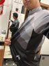 兰帕达5~10°秋冬骑行服男公路自行车骑行长袖上衣防风抓绒保暖外套静寂 静寂外套+防风抓绒长裤 2XL （160-179斤） 实拍图