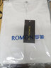 罗蒙（ROMON）两件装男士纯棉短袖t恤夏季圆领白体恤T纯色上衣服打底衫男装 【白色+灰蓝】 XL XL/180(推荐体重140-155斤） 实拍图