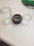 佐卡佳（zuo kaja）茶水分离泡茶杯办公室家用耐热过滤茶叶双层玻璃杯大容量车载水杯 皮纹棕300ml 实拍图
