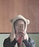 目丸 帽子女冬季可爱小熊毛绒冬天小熊耳朵帽子围巾一体女秋冬季百搭 升级款-帽子围巾手套三件套(杏米色) 均码毛绒可爱帽子 实拍图