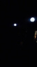 港度 太阳能灯柱头市电两用家用围墙灯圆形球灯led路灯庭院防水门壁灯 2w球灯三色遥控直径25cm 实拍图