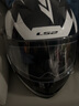 LS2摩托车头盔男女全盔四季赛车防雾3C跑盔卡丁车四季安全帽FF358 黑白弹道(赠防雾贴+头套) L(建议55-56头围） 实拍图