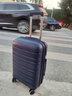 七匹狼行李箱大容量旅行箱20英寸登机箱男女学生轻音拉杆箱24密码箱皮箱 路虎蓝 24英寸 实拍图