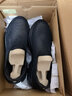 斯凯奇（Skechers）男鞋夏季透气舒适一脚蹬休闲鞋轻便健步中老年百搭防滑运动鞋 54609-全黑色BBK 42.5 实拍图