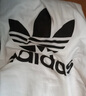 阿迪达斯 （adidas）官方舰店男装女装 2025夏季新款大logo运动服休闲透气跑步训练T恤 黑色/白标logo/店长力荐 S 实拍图