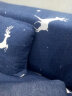 帕布（pabu）沙发套全包罩四季通用贵妃组合弹力防滑布艺全盖沙发保护罩盖布 鹿与星星 四人（适用235-300cm长度）单件 实拍图