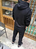 DIOULIFE卫衣套装春装衣服男装外套男士运动套装男生潮流春季宽松潮牌 套.头秋款(2件套) XL 实拍图