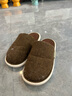 优调棉拖鞋女软底舒适居家抗菌保暖防滑静音大码地板拖鞋冬 粉色40-41 实拍图