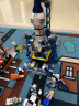 乐乐兄弟兼容高积木六一儿童航天火箭玩具小颗粒立体拼图模型男女孩礼物 升级积木航天火箭-蓝色-458片 实拍图
