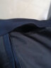 驰琴纯棉男士夹克男2025春秋装新款百搭全棉外套商务休闲男装秋季茄克 立领8518深蓝色 M 170 实拍图